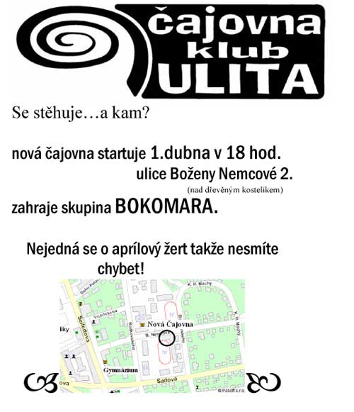 ajovna ulita - letk