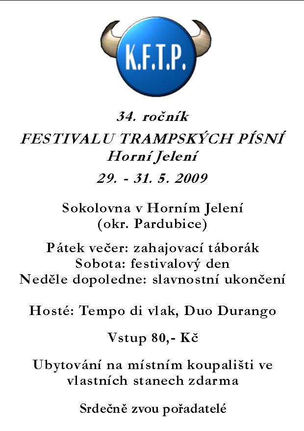 Festival trampských písní Horní Jelení