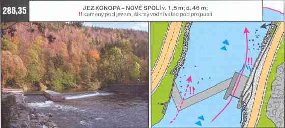 Vltava - Jez - Konopa - Nov spol - Papou skla