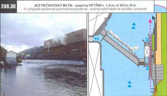 Vltava - Jez - Pečovský mlýn - Větřní