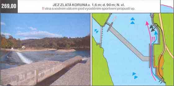 Vltava - Jez - Zlat Koruna